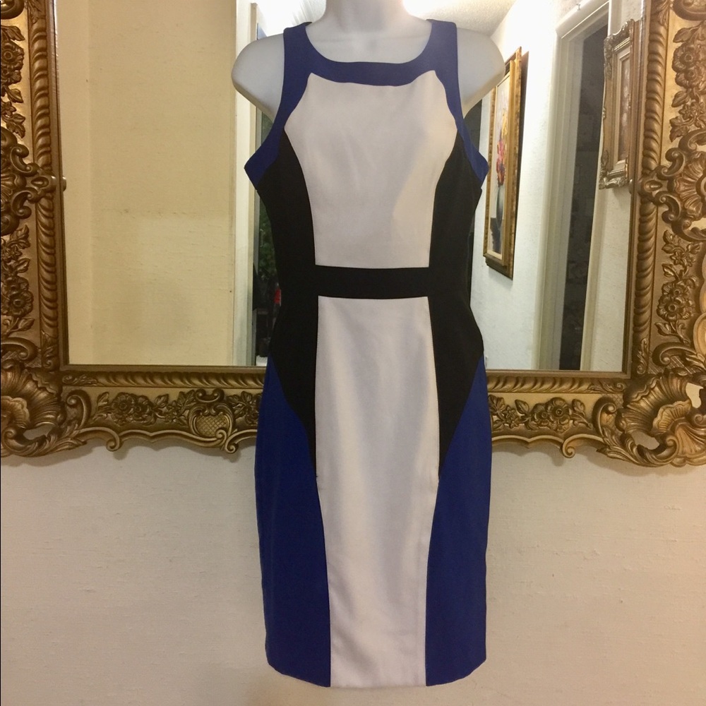Cute Color block Xoxo Dress